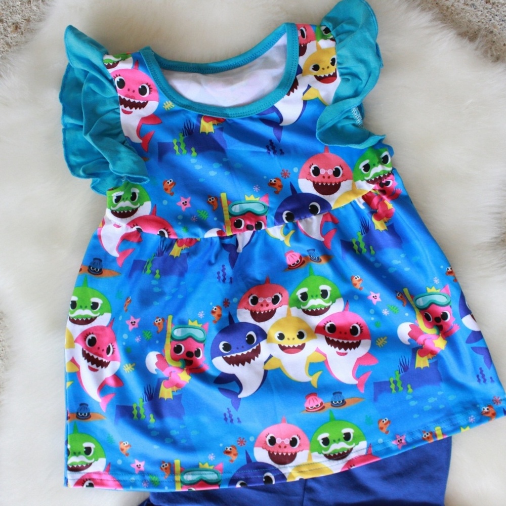 Pinkfong & Baby Shark Boutique Outfit